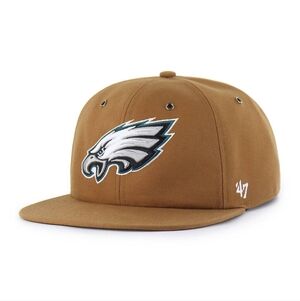 NWT CARHARTT '47 COLLAB PHILADELPHIA EAGLES HITCH RELAXED FIT CAP